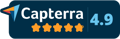 capterra badge - 4.9 / 5
