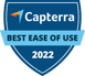 capterra best ease of use - 2022 badge