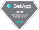 getapp-best-functionality2022-badge