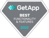 getapp - best functionality 2022 badge