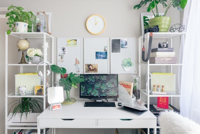 home office - have a well-lit workspace