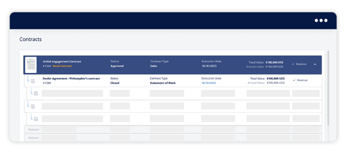 legal contract management portfolio