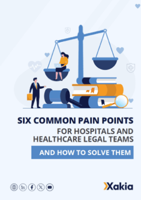 pain points for hospitals and healthcare legal teams white paper