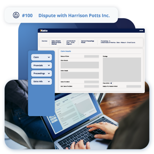 XakiaMatterManagmentSoftware_DisputeLog XakiaMatterManagmentSoftware_DisputeLog