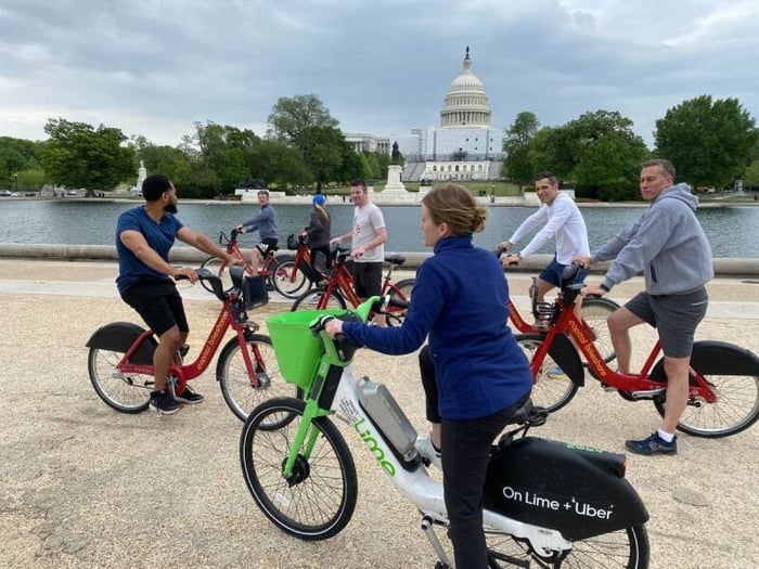 IMLA 2023 - bike tour with Jillian Watkins