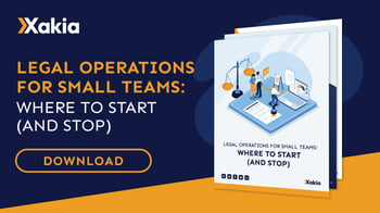 legal operations for small legal teams white paper