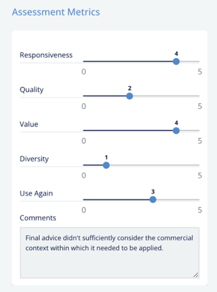 quality of advice - use Xakia's legal analytics software