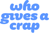 who gives a crap logo