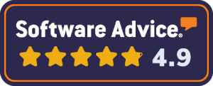 software advice 4.9/5 star rating legal matter management