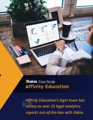 Xakia legal matter management - Affinity Education case study Xakia legal matter management - Affinity Education case study