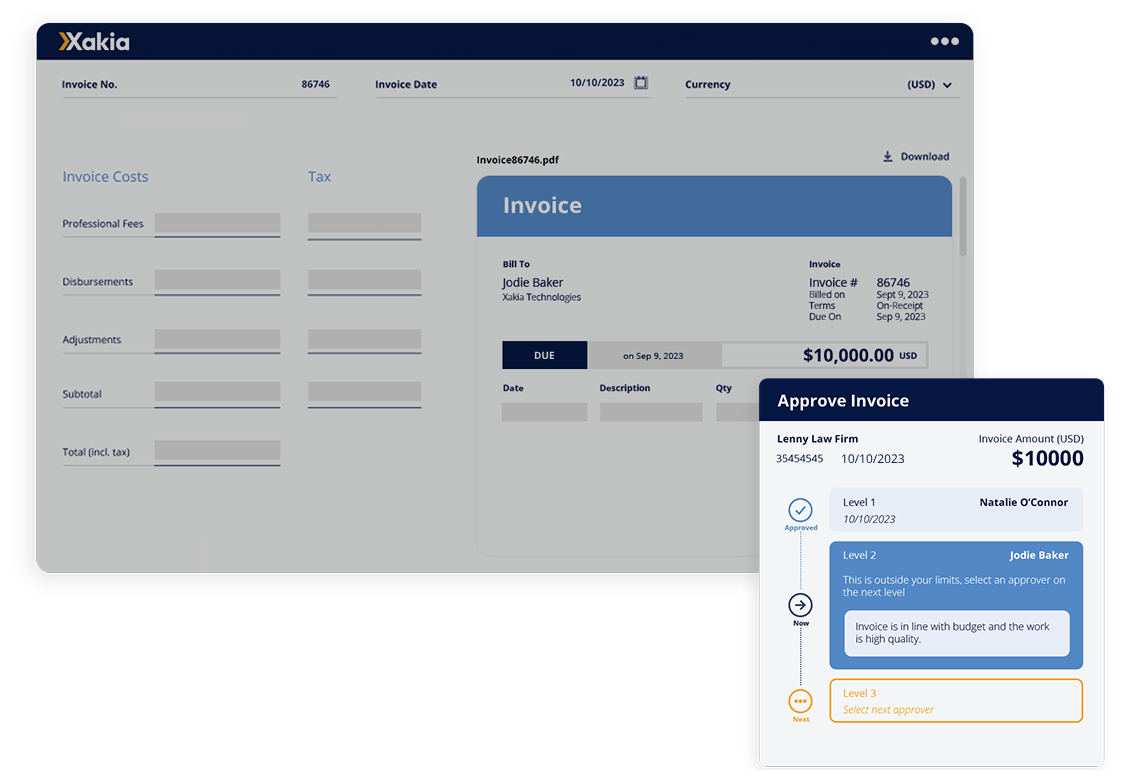 legal spend management software