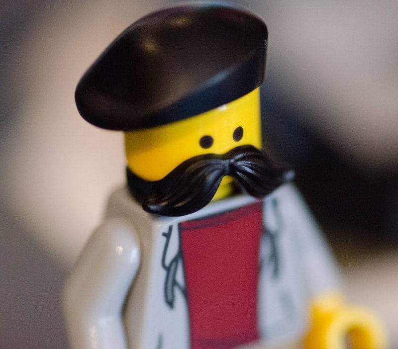 lego man moustache