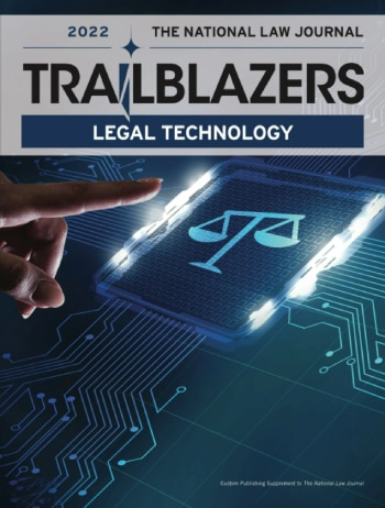 The National Law Journal 2022 Legal Technology Trailblazers 