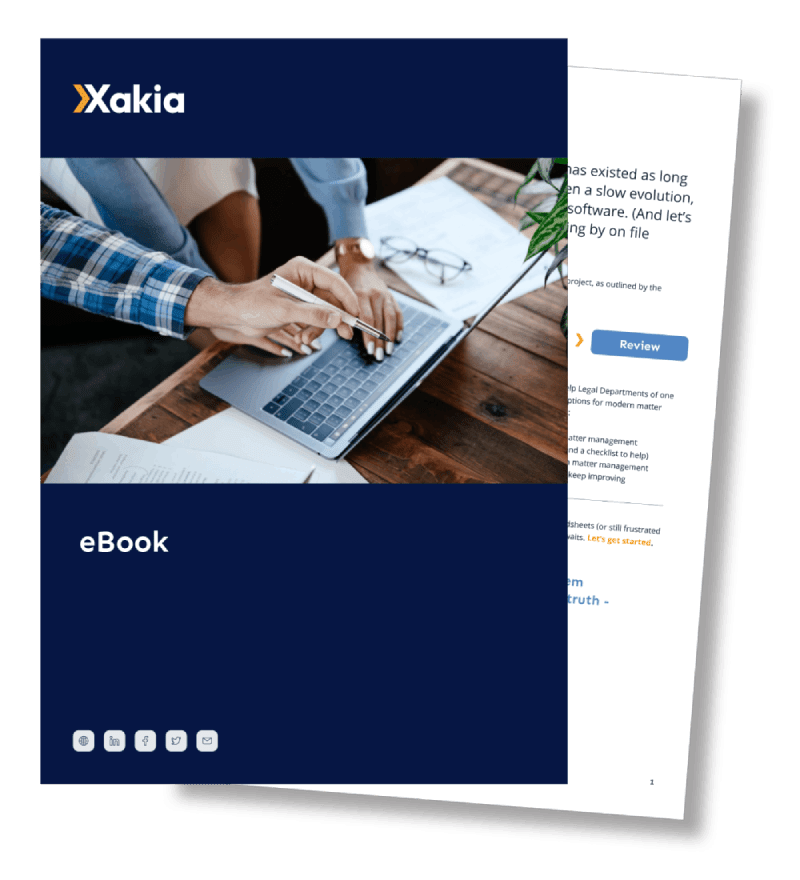 Xakia - legal operations health check ebook