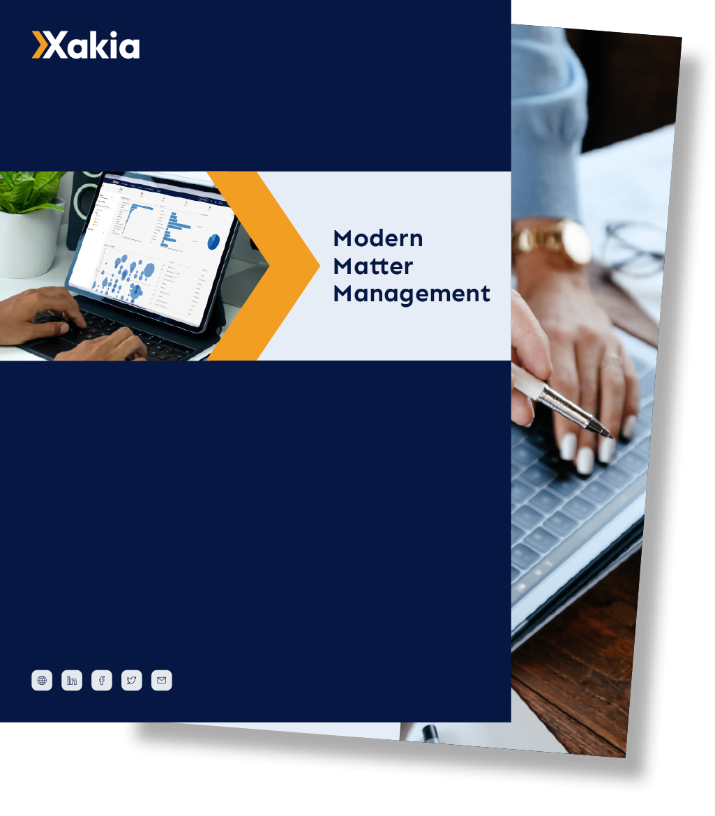 Xakia eBook: Modern Matter Management 