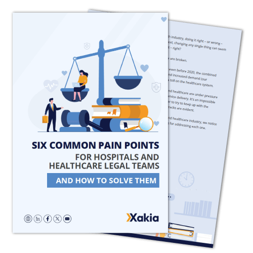pain points for hospitals and healthcare legal teams white paper