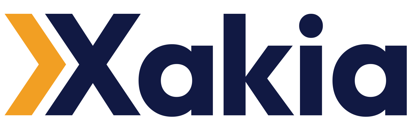 New Xakia Technologies White Cropped Logo