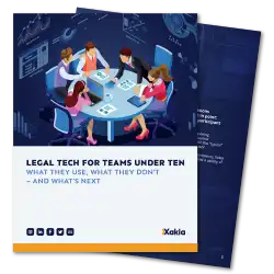LegalTech for Teams under Ten LegalTech for Teams under Ten