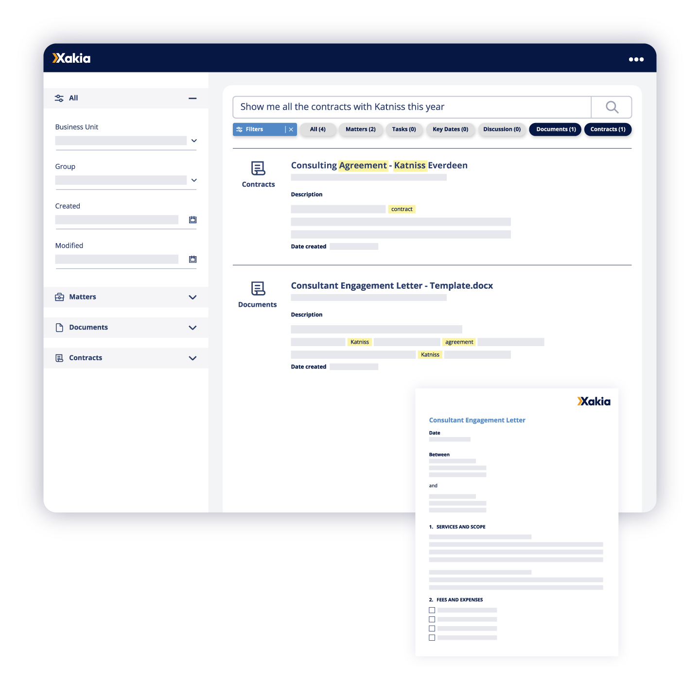 Xakia powerful search for lawyers